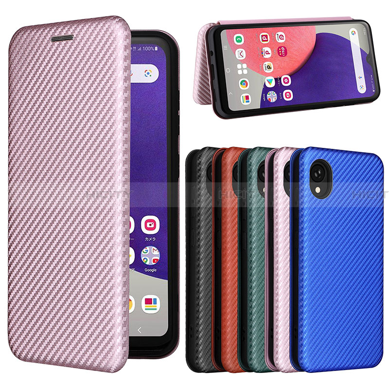 Coque Portefeuille Livre Cuir Etui Clapet L04Z pour Samsung Galaxy A22 5G SC-56B Plus