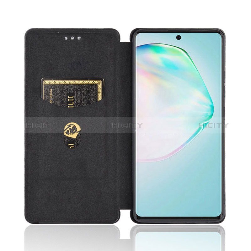 Coque Portefeuille Livre Cuir Etui Clapet L04Z pour Samsung Galaxy A91 Plus