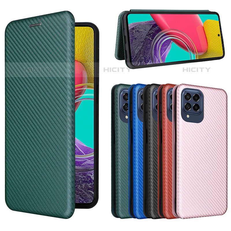 Coque Portefeuille Livre Cuir Etui Clapet L04Z pour Samsung Galaxy M53 5G Plus