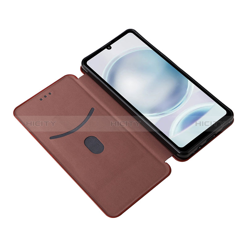 Coque Portefeuille Livre Cuir Etui Clapet L04Z pour Sharp Aquos Sense8 Plus