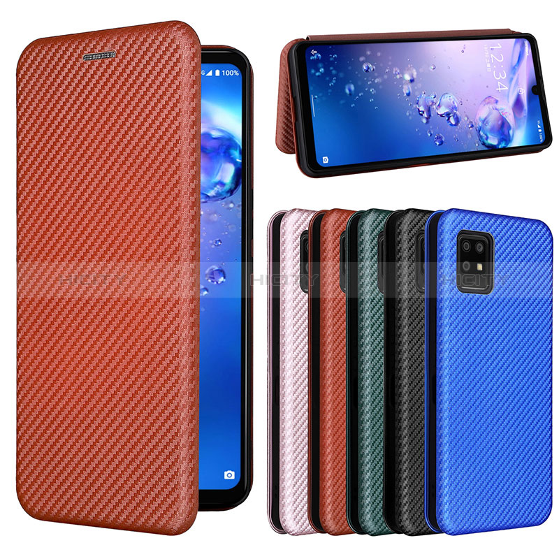 Coque Portefeuille Livre Cuir Etui Clapet L04Z pour Sharp Aquos Zero6 Plus