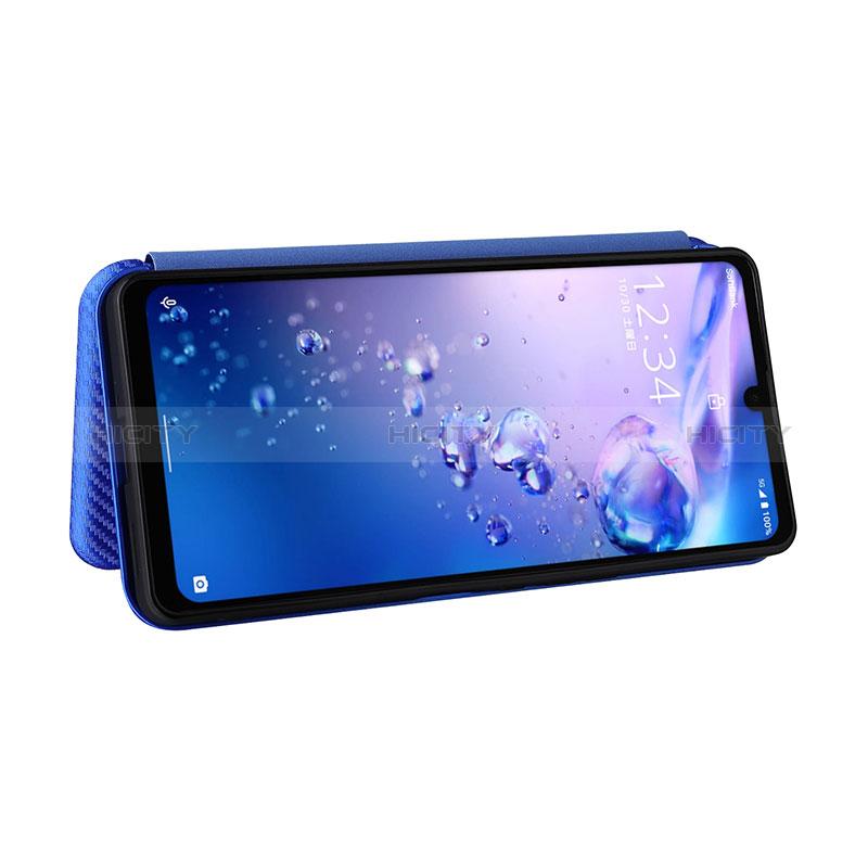 Coque Portefeuille Livre Cuir Etui Clapet L04Z pour Sharp Aquos Zero6 Plus