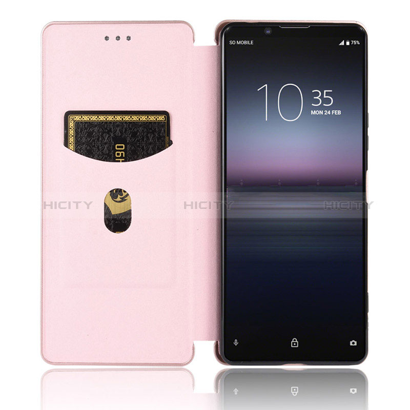 Coque Portefeuille Livre Cuir Etui Clapet L04Z pour Sony Xperia 1 II Plus