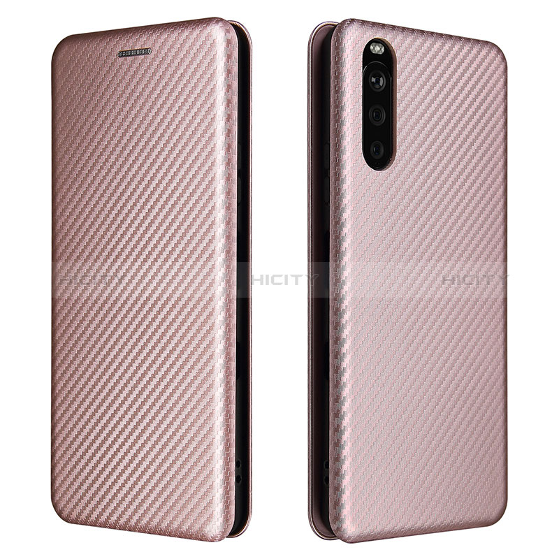 Coque Portefeuille Livre Cuir Etui Clapet L04Z pour Sony Xperia 10 III Plus