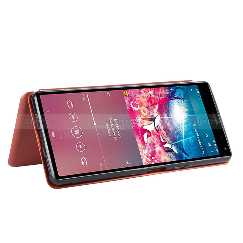 Coque Portefeuille Livre Cuir Etui Clapet L04Z pour Sony Xperia 8 Plus