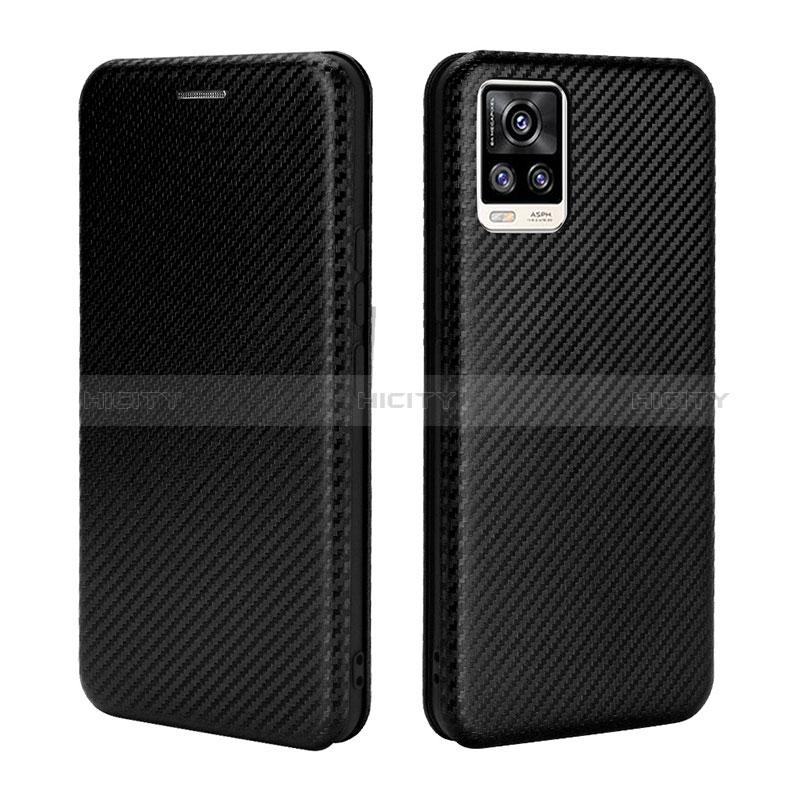 Coque Portefeuille Livre Cuir Etui Clapet L04Z pour Vivo V20 Plus