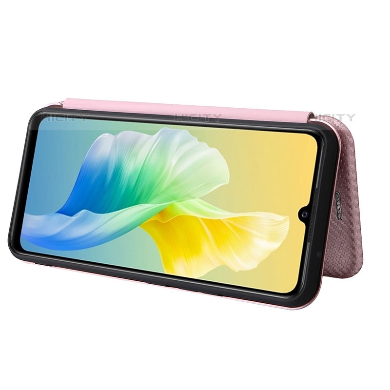 Coque Portefeuille Livre Cuir Etui Clapet L04Z pour Vivo V23e Plus