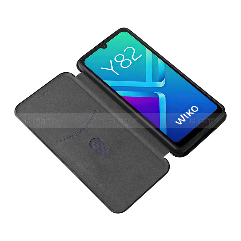 Coque Portefeuille Livre Cuir Etui Clapet L04Z pour Wiko Y82 Plus