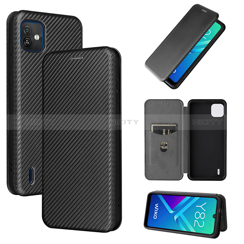 Coque Portefeuille Livre Cuir Etui Clapet L04Z pour Wiko Y82 Plus