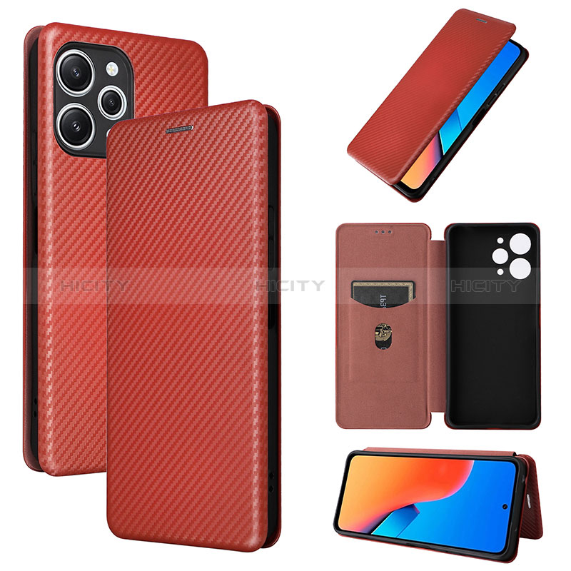 Coque Portefeuille Livre Cuir Etui Clapet L04Z pour Xiaomi Redmi 12 4G Plus