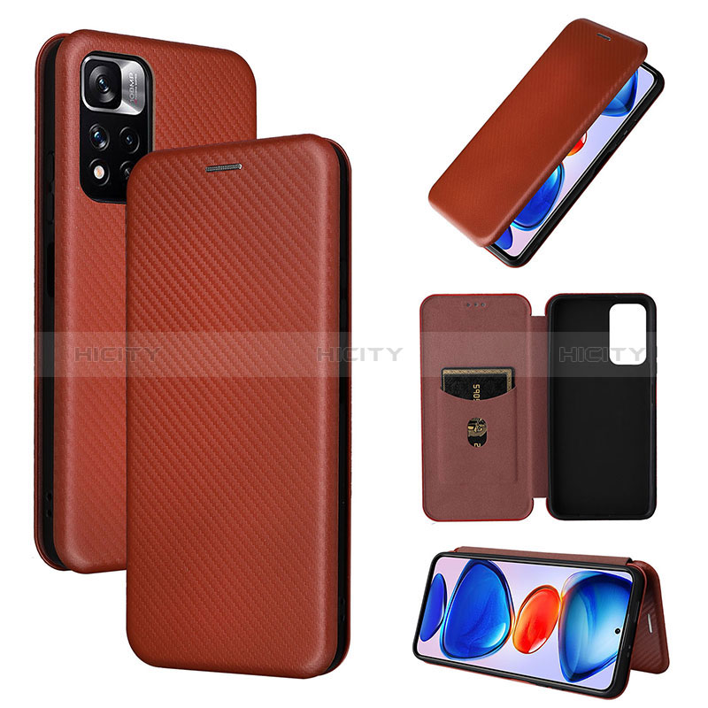 Coque Portefeuille Livre Cuir Etui Clapet L04Z pour Xiaomi Redmi Note 11S 5G Plus