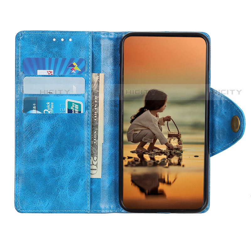 Coque Portefeuille Livre Cuir Etui Clapet L05 pour Alcatel 3X Plus