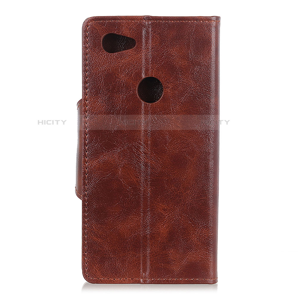 Coque Portefeuille Livre Cuir Etui Clapet L05 pour Google Pixel 3a XL Marron Plus