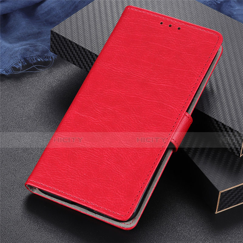 Coque Portefeuille Livre Cuir Etui Clapet L05 pour Huawei Honor 30 Rouge Plus