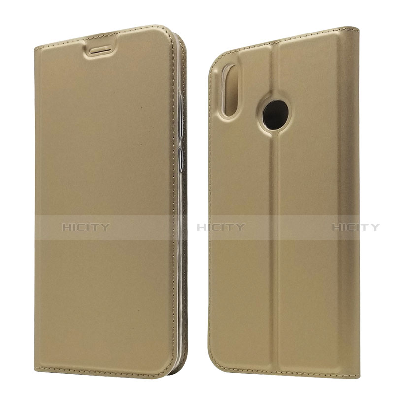 Coque Portefeuille Livre Cuir Etui Clapet L05 pour Huawei Honor V10 Lite Or Plus