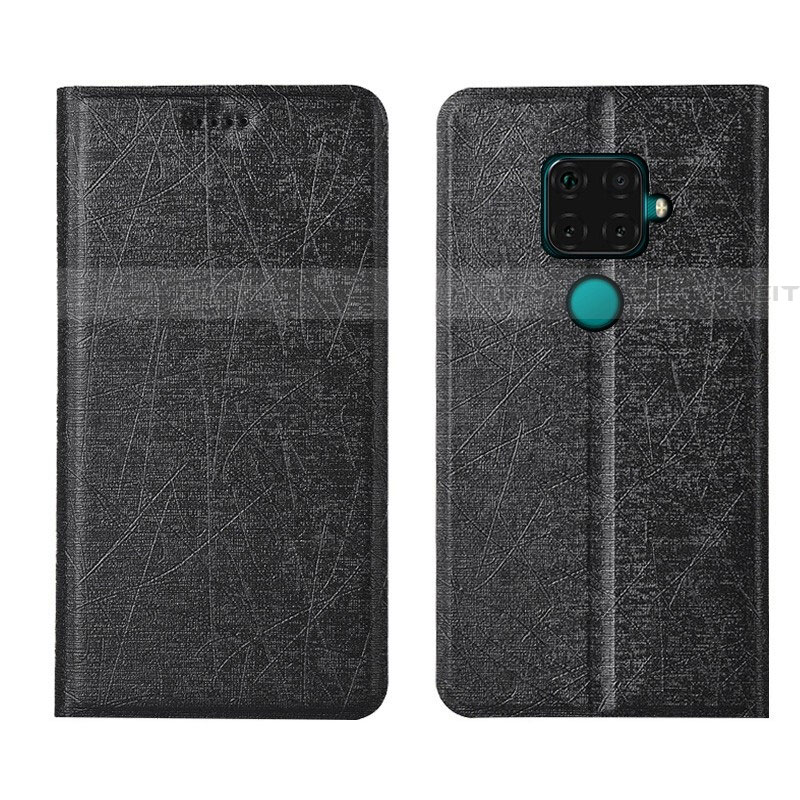 Coque Portefeuille Livre Cuir Etui Clapet L05 pour Huawei Nova 5i Pro Noir Plus