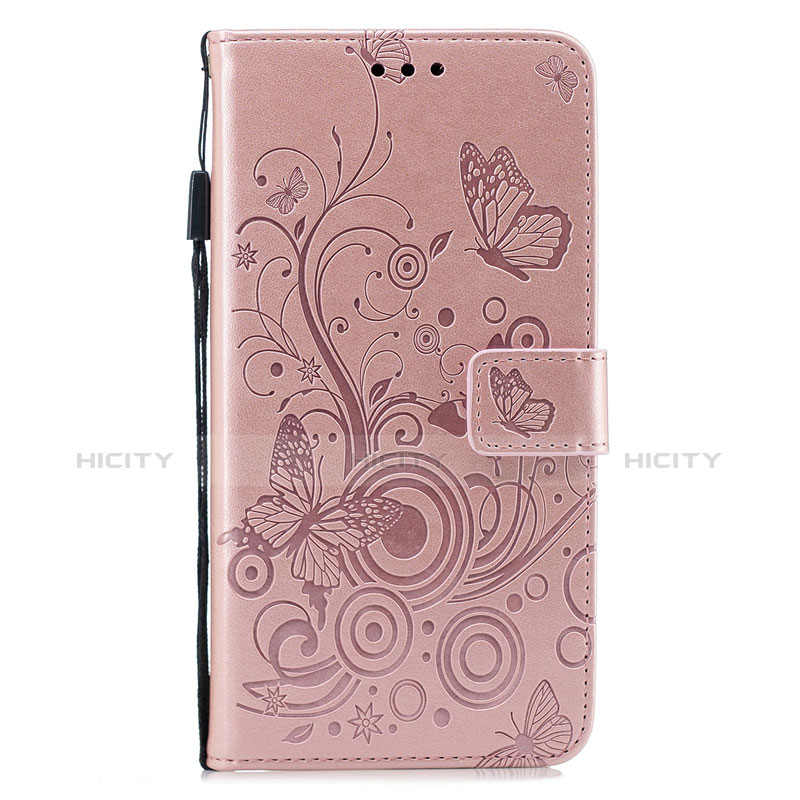 Coque Portefeuille Livre Cuir Etui Clapet L05 pour Huawei P30 Rose Plus