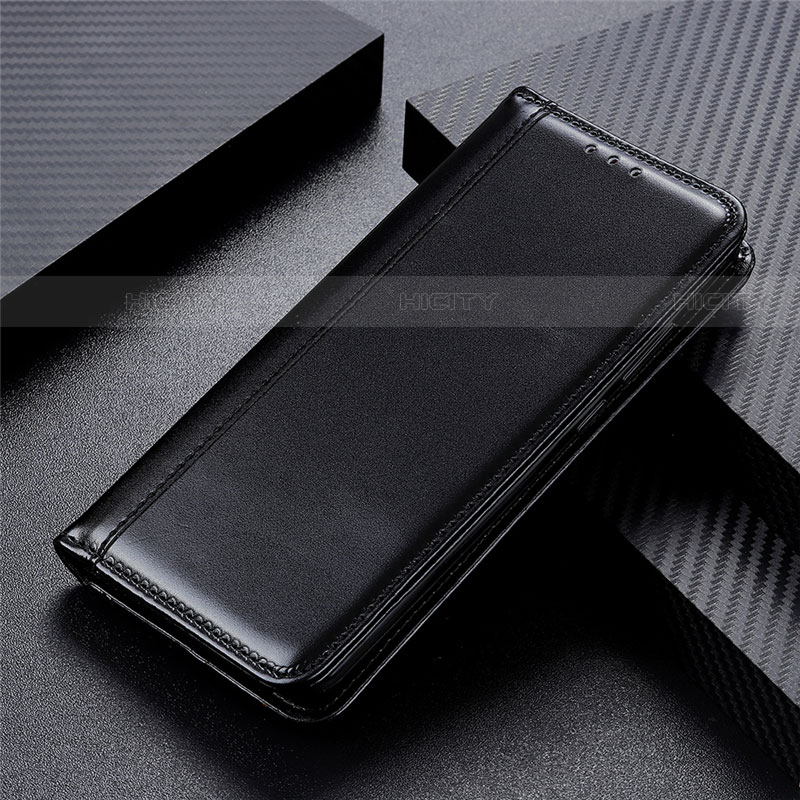 Coque Portefeuille Livre Cuir Etui Clapet L05 pour Huawei Y7p Noir Plus