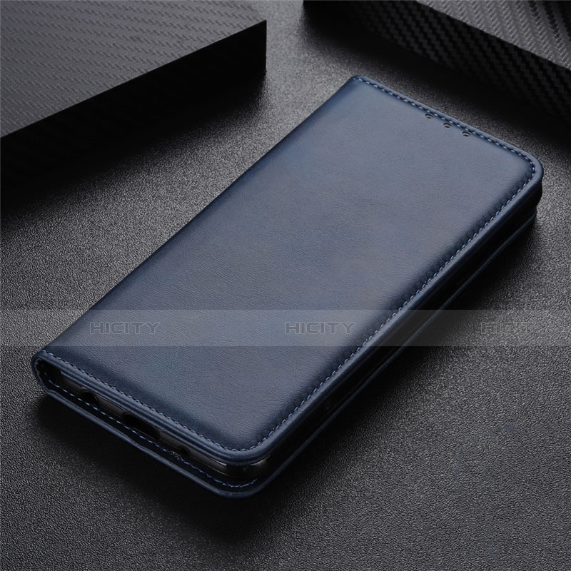 Coque Portefeuille Livre Cuir Etui Clapet L05 pour LG Stylo 6 Bleu Plus