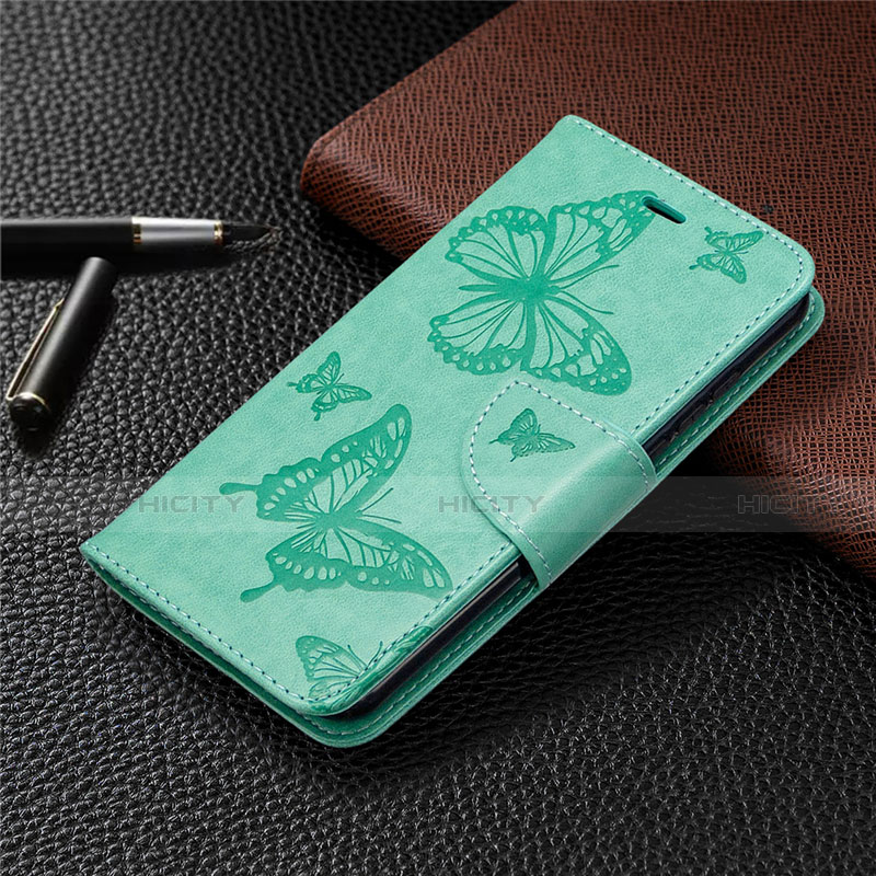 Coque Portefeuille Livre Cuir Etui Clapet L05 pour Nokia 1.3 Vert Plus