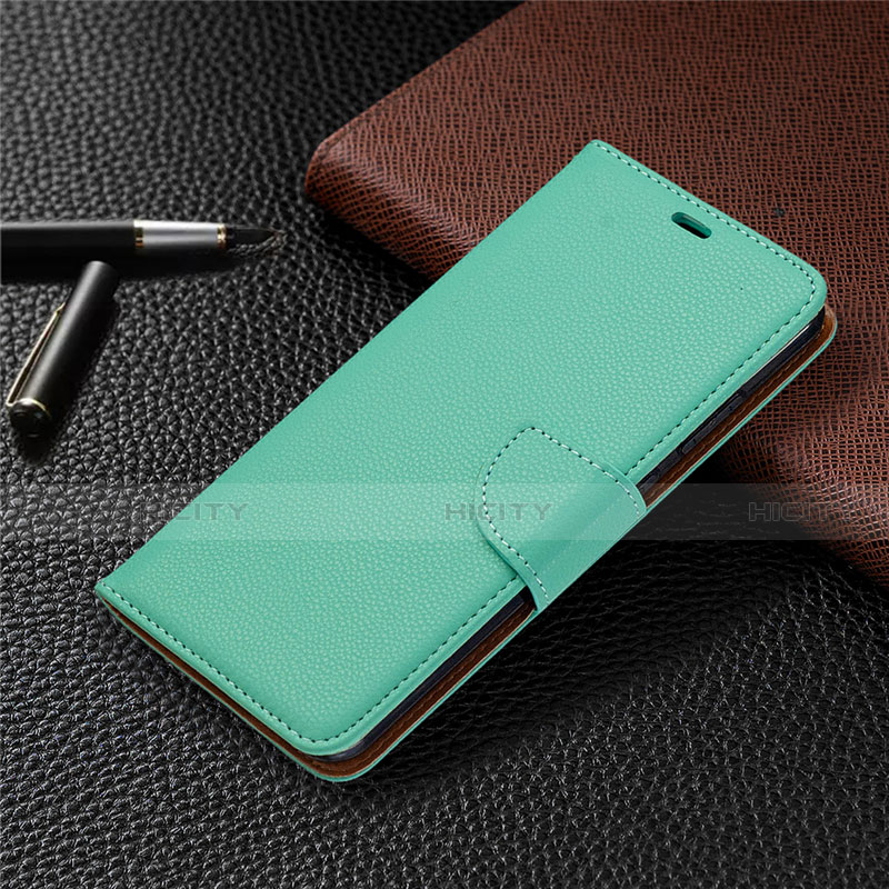 Coque Portefeuille Livre Cuir Etui Clapet L05 pour Nokia 5.3 Vert Plus