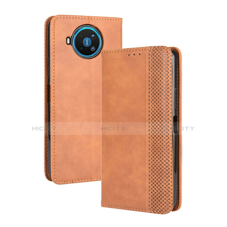 Coque Portefeuille Livre Cuir Etui Clapet L05 pour Nokia 8.3 5G Orange Plus