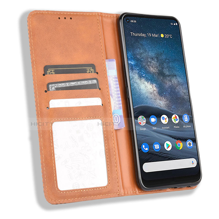 Coque Portefeuille Livre Cuir Etui Clapet L05 pour Nokia 8.3 5G Plus