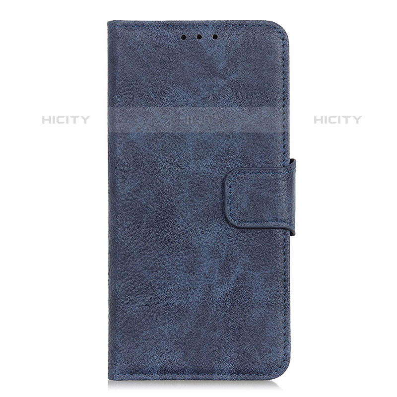 Coque Portefeuille Livre Cuir Etui Clapet L05 pour Oppo A35 Bleu Plus