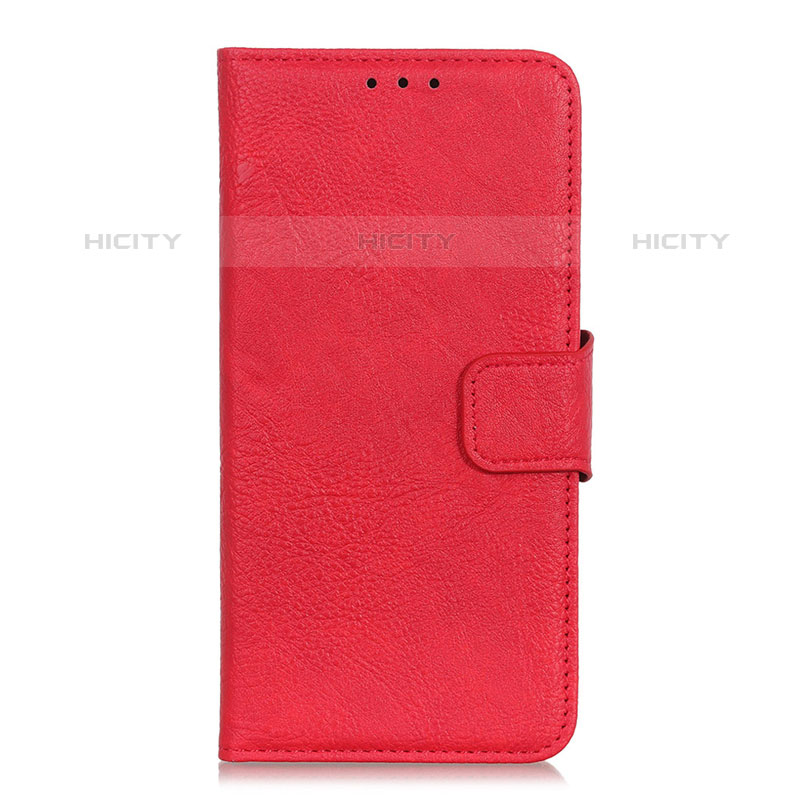 Coque Portefeuille Livre Cuir Etui Clapet L05 pour Oppo A35 Rouge Plus