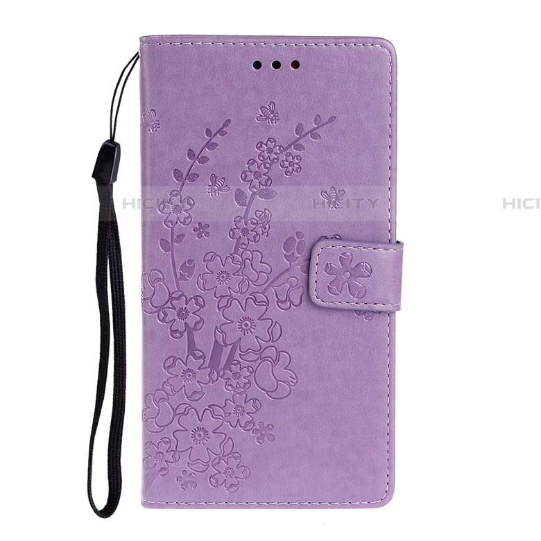 Coque Portefeuille Livre Cuir Etui Clapet L05 pour Samsung Galaxy A51 5G Violet Plus