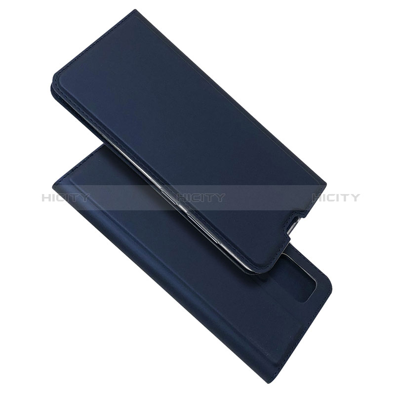 Coque Portefeuille Livre Cuir Etui Clapet L05 pour Samsung Galaxy M40S Bleu Plus