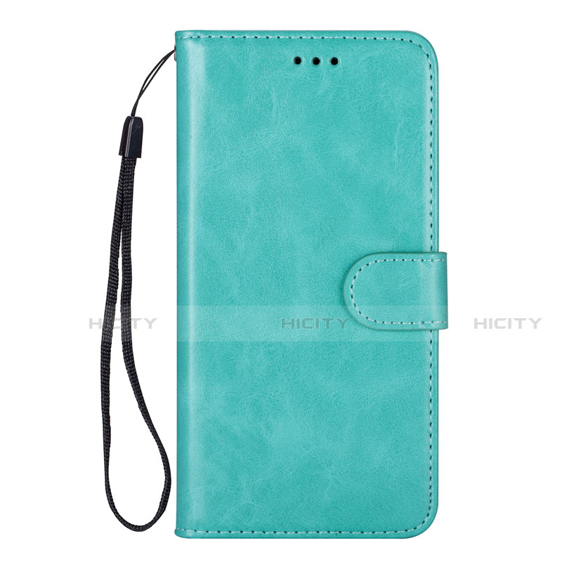 Coque Portefeuille Livre Cuir Etui Clapet L05 pour Samsung Galaxy S20 5G Cyan Plus