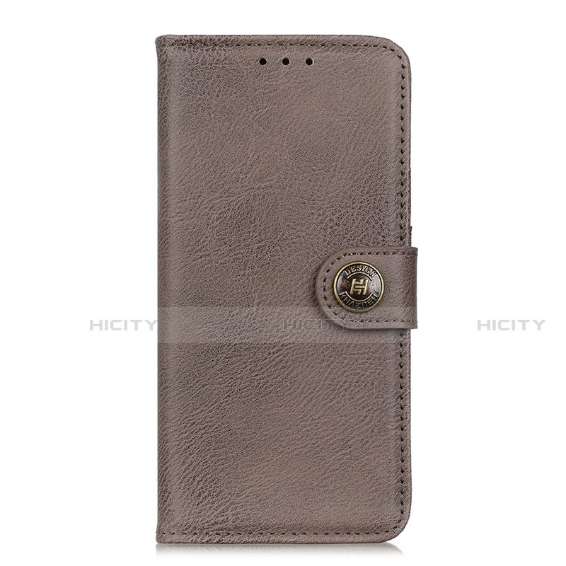 Coque Portefeuille Livre Cuir Etui Clapet L05 pour Xiaomi Poco X3 NFC Gris Plus