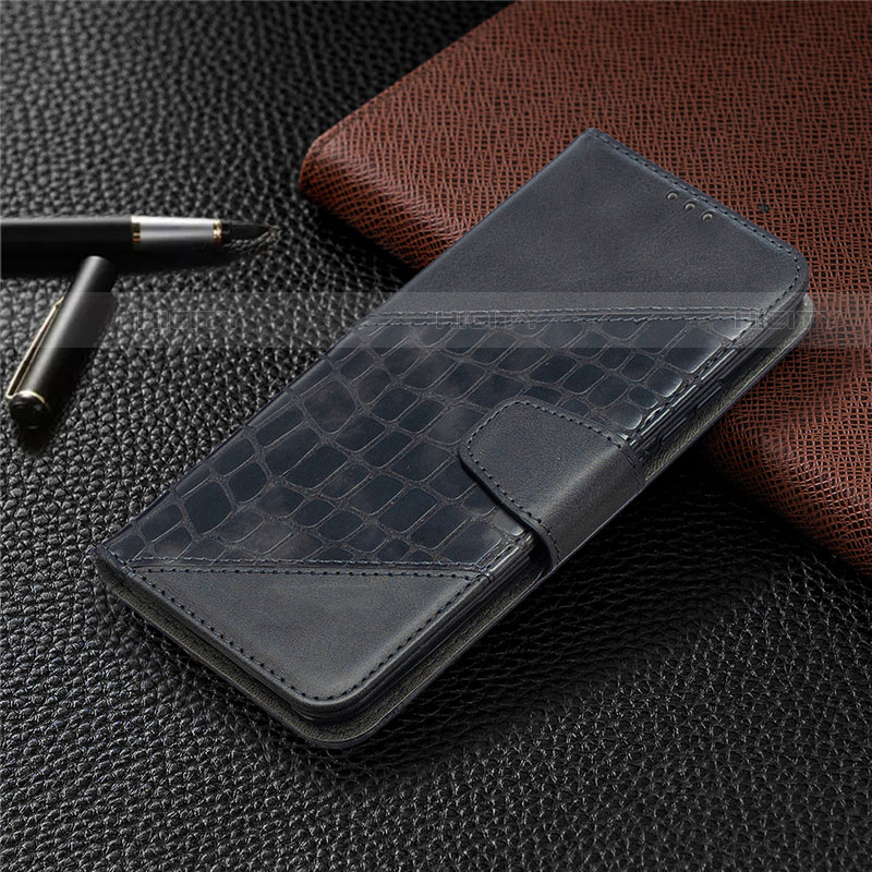 Coque Portefeuille Livre Cuir Etui Clapet L05 pour Xiaomi Redmi 9 India Noir Plus