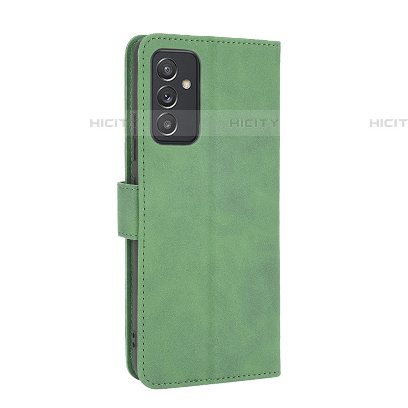 Coque Portefeuille Livre Cuir Etui Clapet L05Z pour Samsung Galaxy A05s Vert Plus