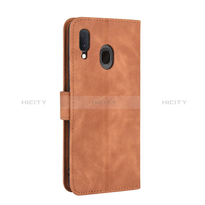 Coque Portefeuille Livre Cuir Etui Clapet L05Z pour Samsung Galaxy A20 Plus