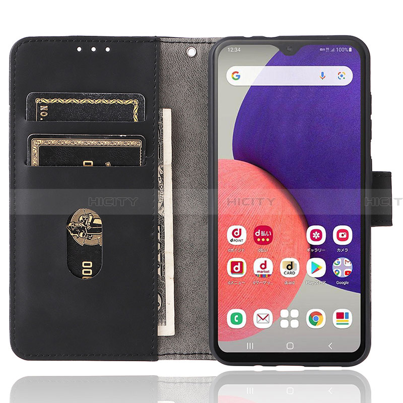 Coque Portefeuille Livre Cuir Etui Clapet L05Z pour Samsung Galaxy A22 5G SC-56B Plus