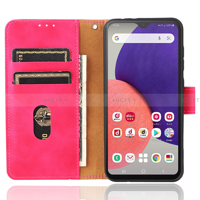 Coque Portefeuille Livre Cuir Etui Clapet L05Z pour Samsung Galaxy A22 5G SC-56B Plus