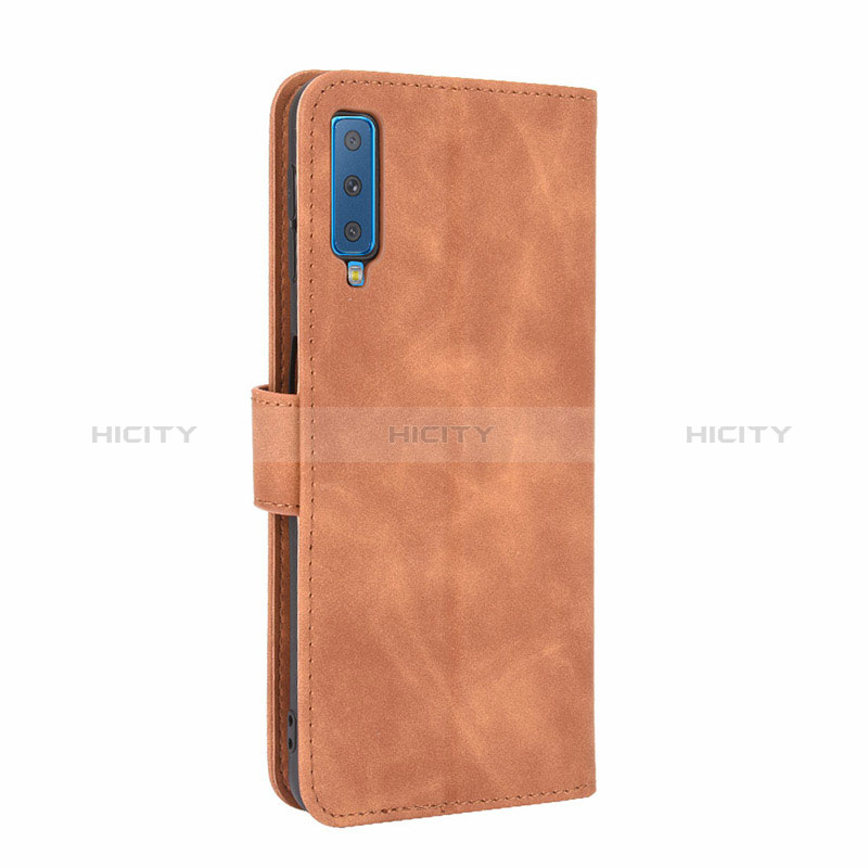 Coque Portefeuille Livre Cuir Etui Clapet L05Z pour Samsung Galaxy A7 (2018) A750 Plus