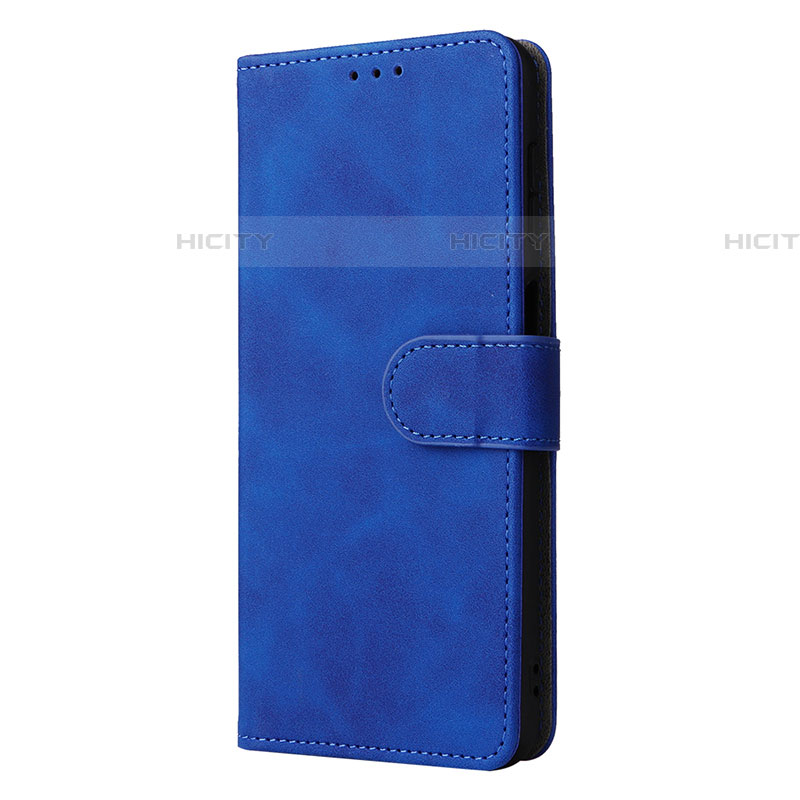 Coque Portefeuille Livre Cuir Etui Clapet L05Z pour Samsung Galaxy F23 5G Bleu Plus