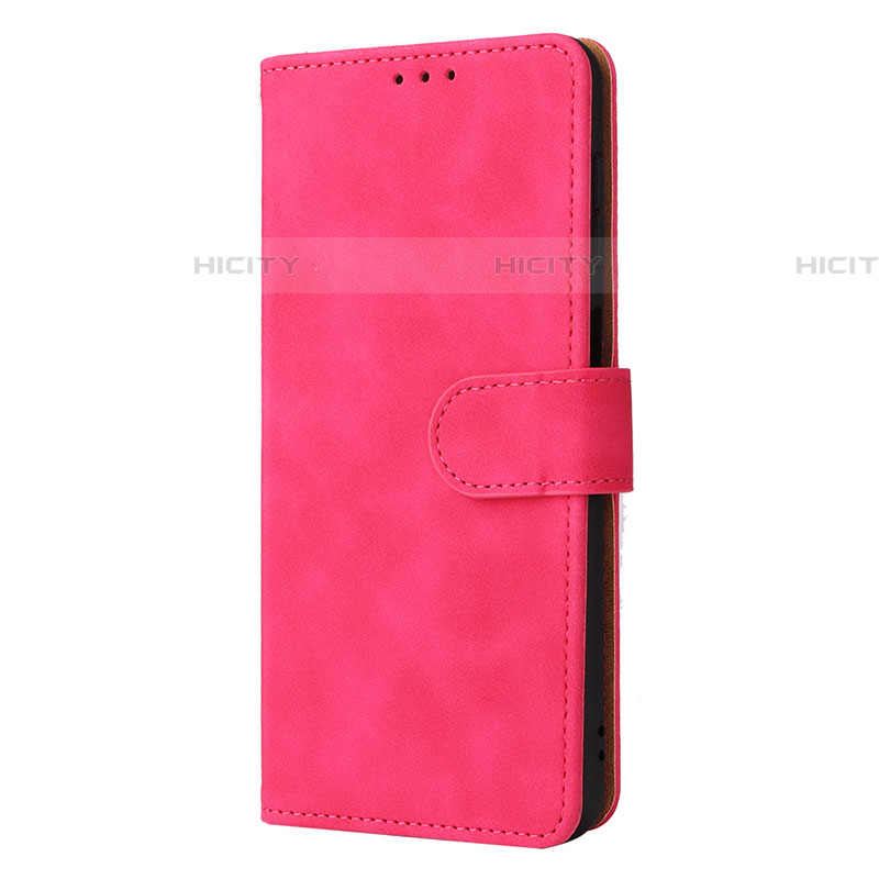 Coque Portefeuille Livre Cuir Etui Clapet L05Z pour Samsung Galaxy F23 5G Rose Rouge Plus