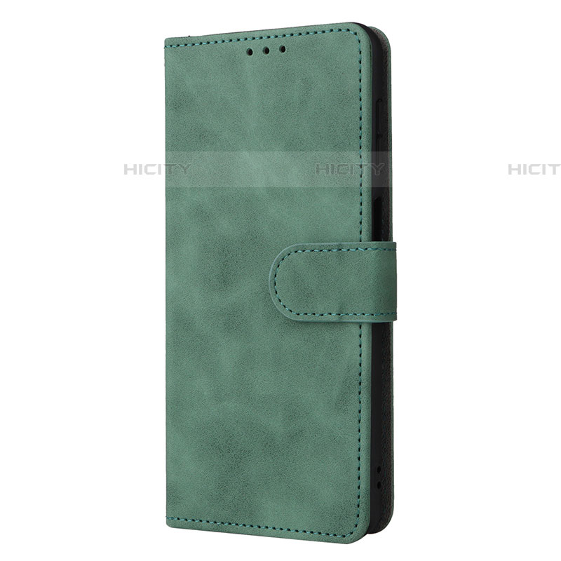 Coque Portefeuille Livre Cuir Etui Clapet L05Z pour Samsung Galaxy F23 5G Vert Plus