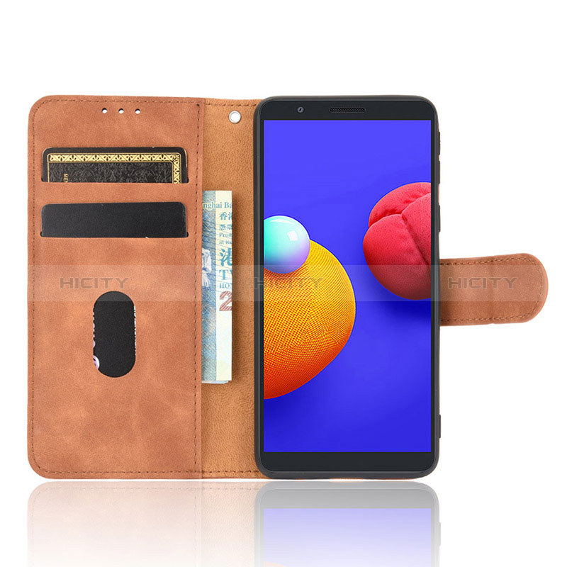 Coque Portefeuille Livre Cuir Etui Clapet L05Z pour Samsung Galaxy M01 Core Plus