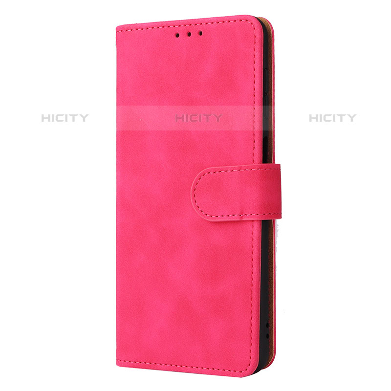 Coque Portefeuille Livre Cuir Etui Clapet L05Z pour Samsung Galaxy M23 5G Rose Rouge Plus