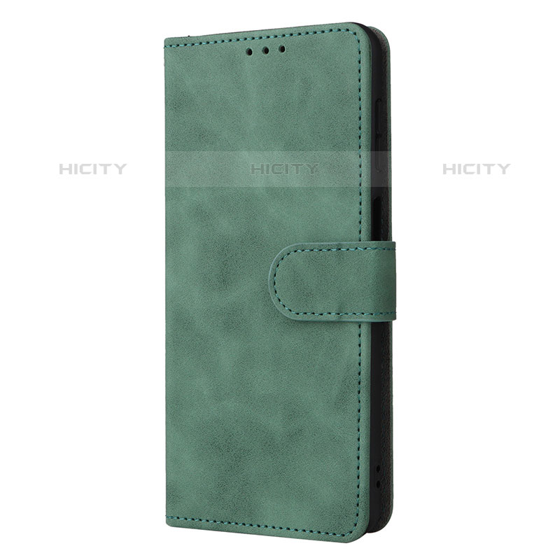 Coque Portefeuille Livre Cuir Etui Clapet L05Z pour Samsung Galaxy M23 5G Vert Plus