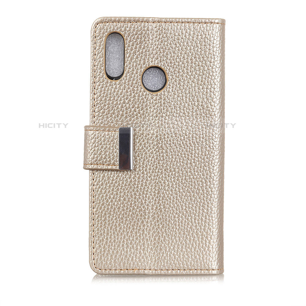 Coque Portefeuille Livre Cuir Etui Clapet L06 pour Asus Zenfone 5 ZE620KL Or Plus