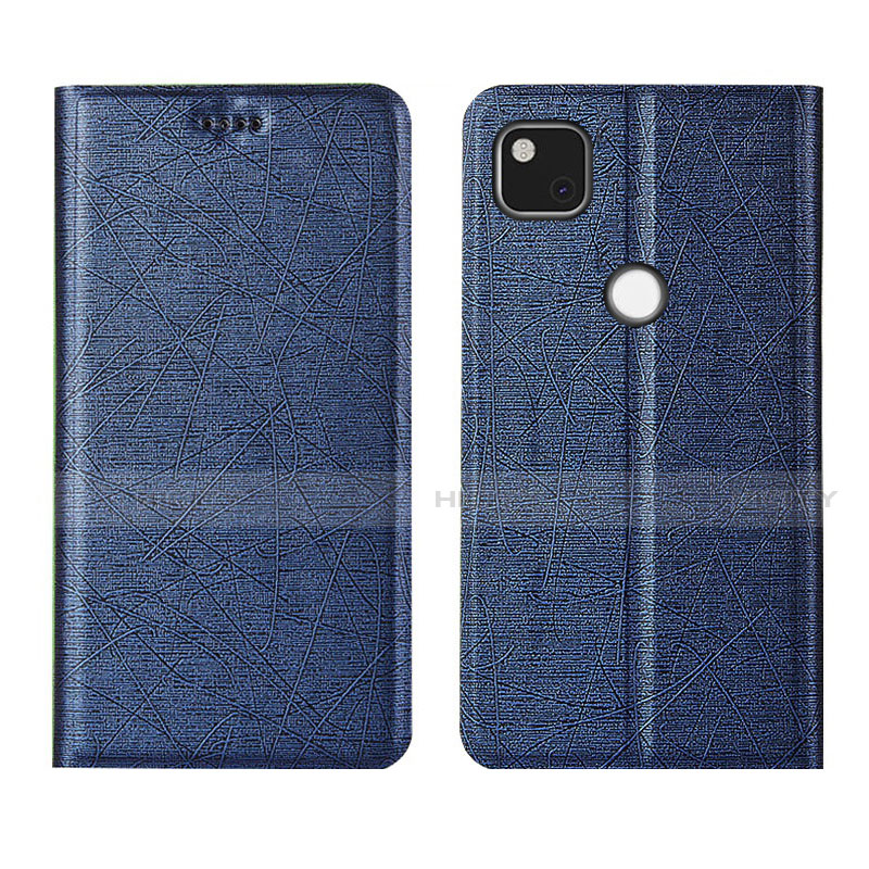 Coque Portefeuille Livre Cuir Etui Clapet L06 pour Google Pixel 4a Plus