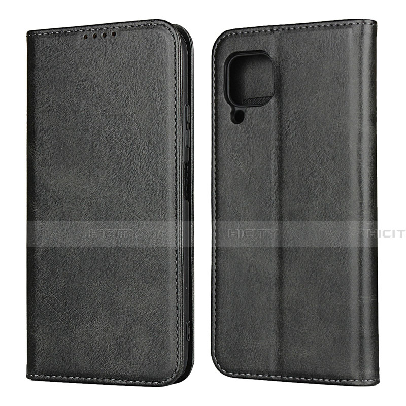 Coque Portefeuille Livre Cuir Etui Clapet L06 pour Huawei Nova 7i Noir Plus