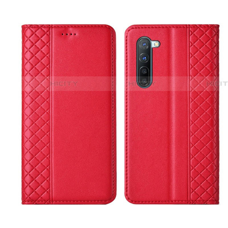 Coque Portefeuille Livre Cuir Etui Clapet L06 pour Oppo Reno3 Plus