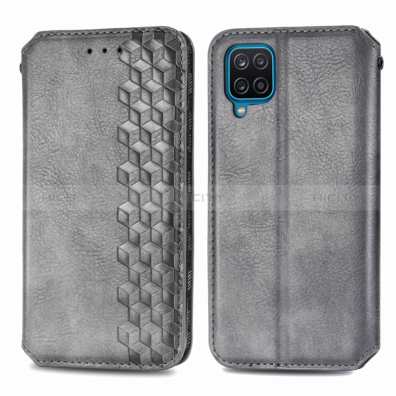 Coque Portefeuille Livre Cuir Etui Clapet L06 pour Samsung Galaxy F12 Plus